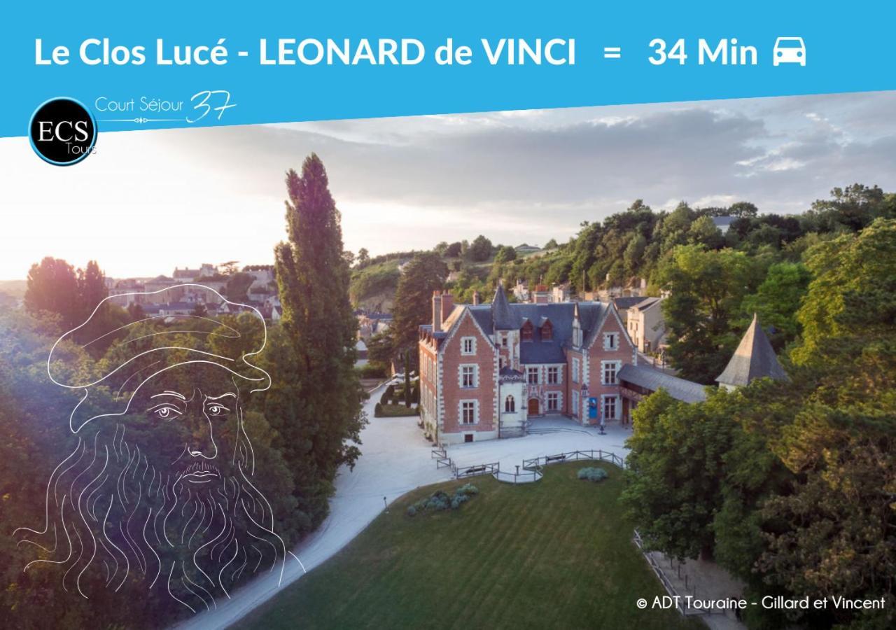 Le 6Eme Ciel De Gutenberg - Climatise Tours Exterior foto